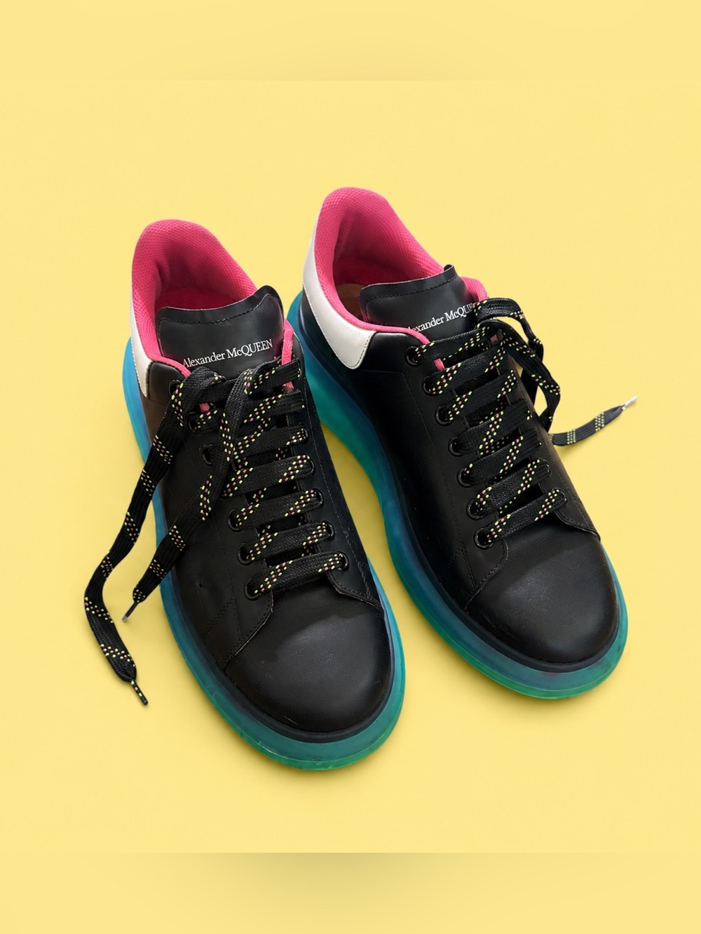 Alexander McQueen Larry Oversized Sneakers 45 D